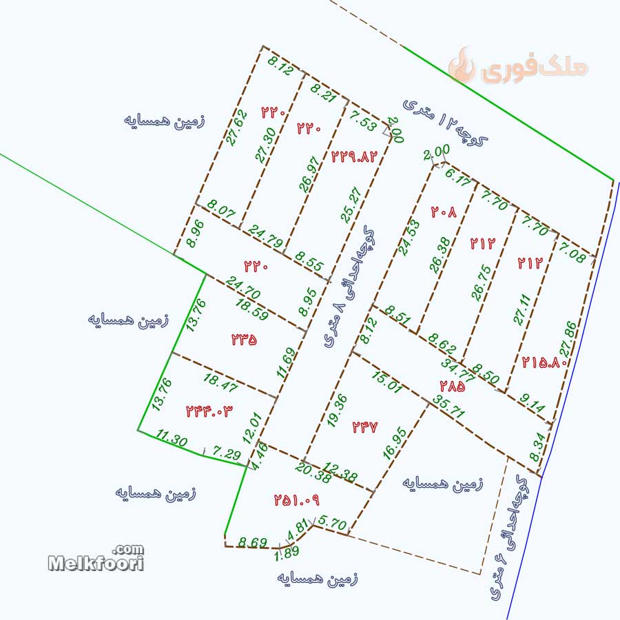 خرید زمین ساحلی در گیلان خشکبیجار با کاربری مسکونی  متراژ زمین 220 متر فاصله تا دریا زیر 5000 الی 10000 متر  قیمت ملک 1 میلیارد تومان