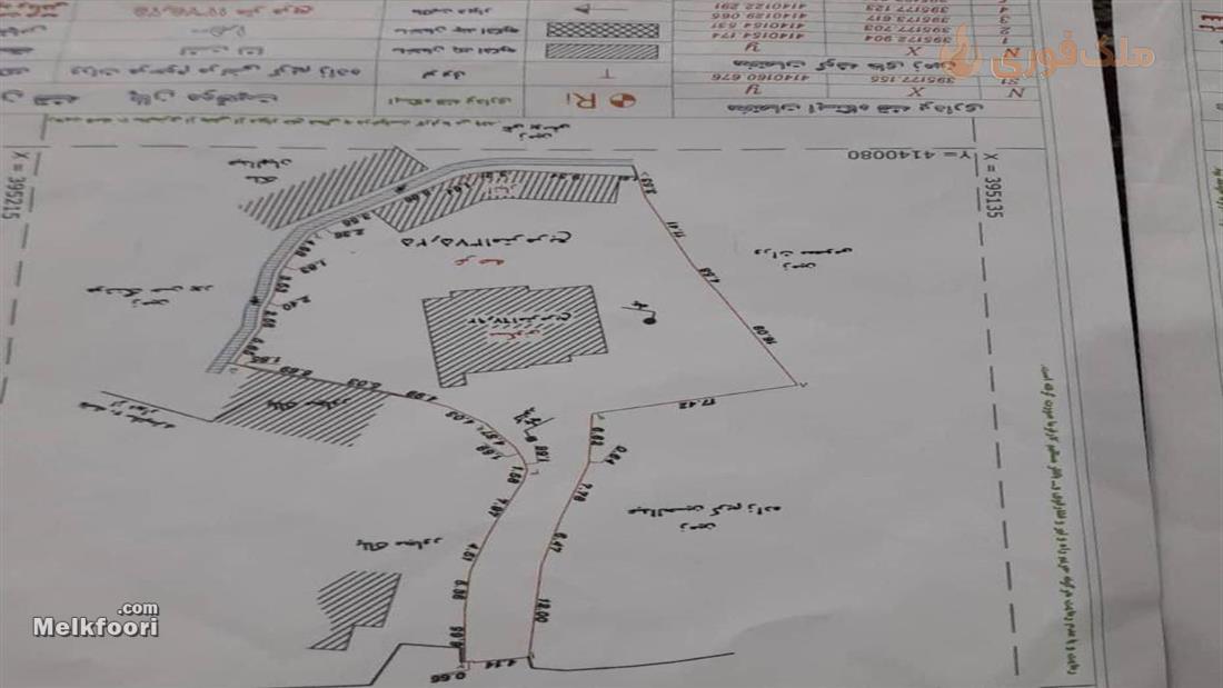 فروش زمین  ملک کلنگی در گیلان نوده با کاربری مسکونی متراژ زمین 1300 متر قیمت 5 میلیارد تومان