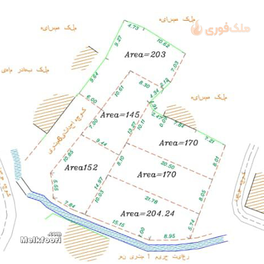 فروش زمین در گیلان مشخص نشود با کاربری مسکونی  متراژ زمین 145 متر  قیمت 870 میلیون تومان